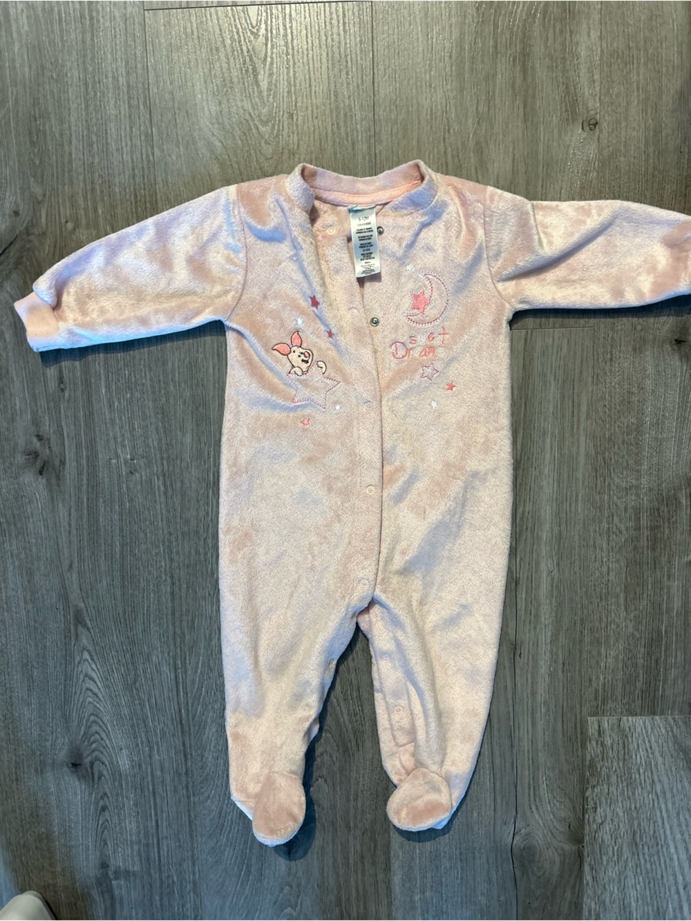 Disney Piglet Fleece Sleeper – 6-12 Months